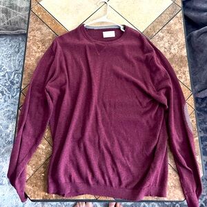 Linksoul Golf Sweater Large Maroon